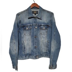 Lucky Brand Women's Jean Jacket Size L